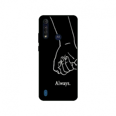 Husa personalizata tip carcasa HQPrint pentru Motorola Moto G8 Power Lite, model Always and Forever 1, multicolor, S1D1M0279