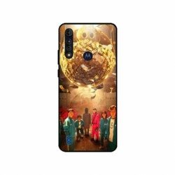 Husa personalizata tip carcasa HQPrint pentru Motorola Moto G8, model Squid Game 11, multicolor, S1D1M0183