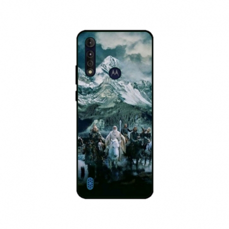 Husa personalizata tip carcasa HQPrint pentru Motorola Moto G8, model Lord of the Rings 1, multicolor, S1D1M0189