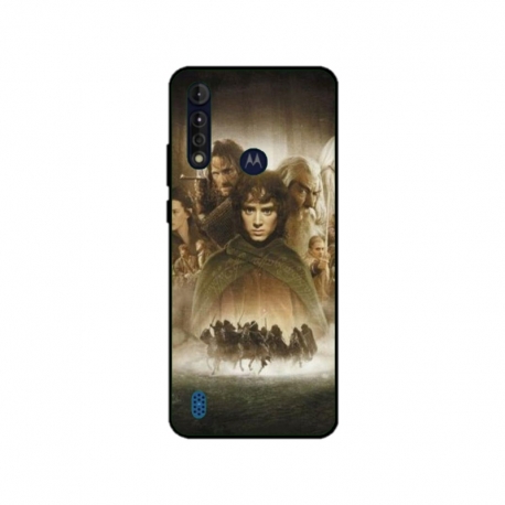 Husa personalizata tip carcasa HQPrint pentru Motorola Moto G8, model Lord of the Rings 2, multicolor, S1D1M0190