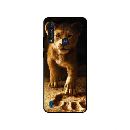 Husa personalizata tip carcasa HQPrint pentru Motorola Moto G8, model Lion King 2, multicolor, S1D1M0198
