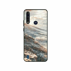 Husa personalizata tip carcasa HQPrint pentru Motorola Moto G8, model Ocean Water 1 , multicolor, S1D1M0200