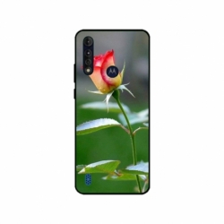 Husa personalizata tip carcasa HQPrint pentru Motorola Moto G8, model Flowers 13, multicolor, S1D1M0206