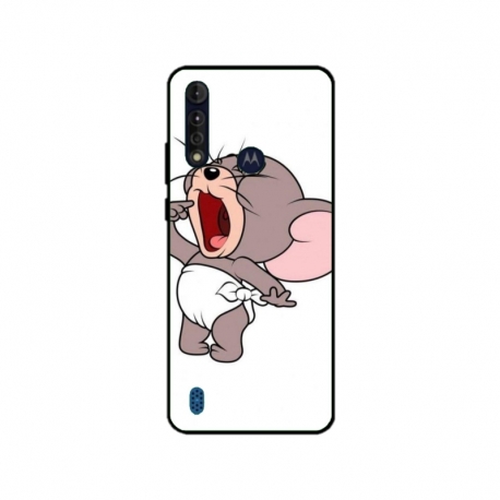 Husa personalizata tip carcasa HQPrint pentru Motorola Moto G8, model Tom and Jerry 3, multicolor, S1D1M0207