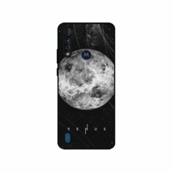 Husa personalizata tip carcasa HQPrint pentru Motorola Moto G8, model Moon, multicolor, S1D1M0212