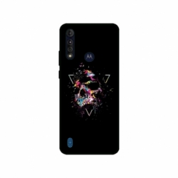 Husa personalizata tip carcasa HQPrint pentru Motorola Moto G8 Power Lite, model Colorful 5, multicolor, S1D1M0302