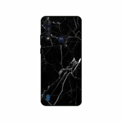 Husa personalizata tip carcasa HQPrint pentru Motorola Moto G8, model Black Marble, multicolor, S1D1M0229