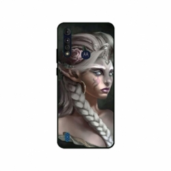 Husa personalizata tip carcasa HQPrint pentru Motorola Moto G8 Power Lite, model Alien Queen, multicolor, S1D1M0308