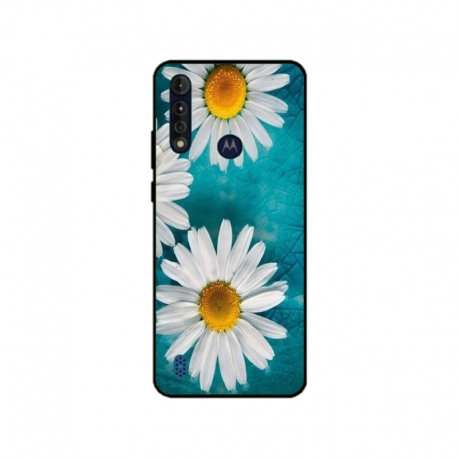 Husa personalizata tip carcasa HQPrint pentru Motorola Moto G8, model Petunia 2, multicolor, S1D1M0239