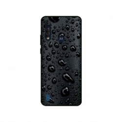 Husa personalizata tip carcasa HQPrint pentru Motorola Moto G8, model Rain, multicolor, S1D1M0244