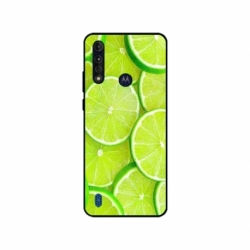 Husa personalizata tip carcasa HQPrint pentru Motorola Moto G8, model Lime, multicolor, S1D1M0253