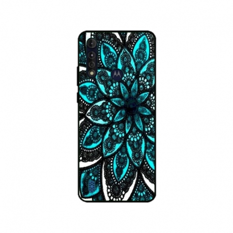 Husa personalizata tip carcasa HQPrint pentru Motorola Moto G8, model Mandela 2, multicolor, S1D1M0255