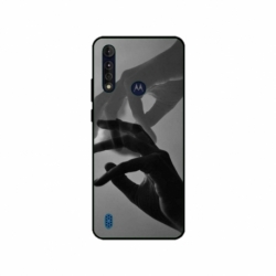 Husa personalizata tip carcasa HQPrint pentru Motorola Moto G8 Power Lite, model Hand Reach, multicolor, S1D1M0318