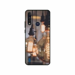 Husa personalizata tip carcasa HQPrint pentru Motorola Moto G8 Power Lite, model Lightbulb, multicolor, S1D1M0322