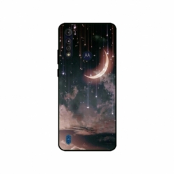 Husa personalizata tip carcasa HQPrint pentru Motorola Moto G8, model Falling Stars, multicolor, S1D1M0269