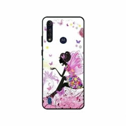 Husa personalizata tip carcasa HQPrint pentru Motorola Moto G8, model Fairy, multicolor, S1D1M0276