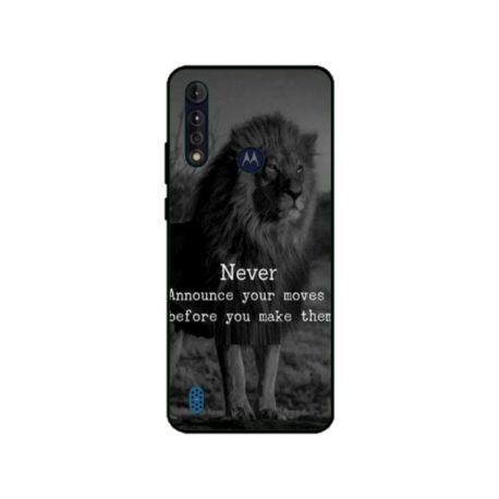 Husa personalizata tip carcasa HQPrint pentru Motorola Moto G8 Power Lite, model Quote 2, multicolor, S1D1M0330
