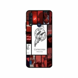 Husa personalizata tip carcasa HQPrint pentru Motorola Moto G8, model Capricorn, multicolor, S1D1M0295
