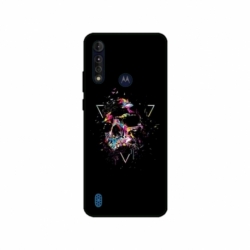 Husa personalizata tip carcasa HQPrint pentru Motorola Moto G8, model Colorful 5, multicolor, S1D1M0302
