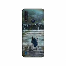 Husa personalizata tip carcasa HQPrint pentru Motorola Moto G8, model Brave, multicolor, S1D1M0310