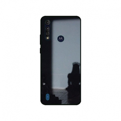 Husa personalizata tip carcasa HQPrint pentru Motorola Moto G8 Power Lite, model Shadow Princess, multicolor, S1D1M0341