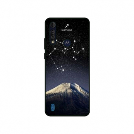 Husa personalizata tip carcasa HQPrint pentru Motorola Moto G8 Power Lite, model Sagittarius, multicolor, S1D1M0346