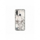 Husa personalizata tip carcasa HQPrint pentru Motorola Moto G8, model White Marble, multicolor, S1D1M0325