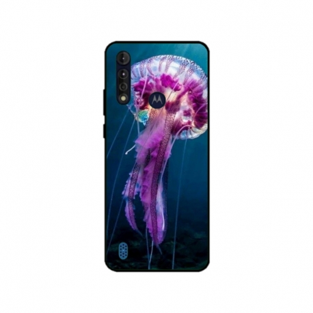 Husa personalizata tip carcasa HQPrint pentru Motorola Moto G8, model Mushroom, multicolor, S1D1M0326