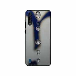Husa personalizata tip carcasa HQPrint pentru Motorola Moto G8 Power Lite, model Droplets, multicolor, S1D1M0353