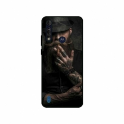 Husa personalizata tip carcasa HQPrint pentru Motorola Moto G8 Power Lite, model Beard Man, multicolor, S1D1M0355