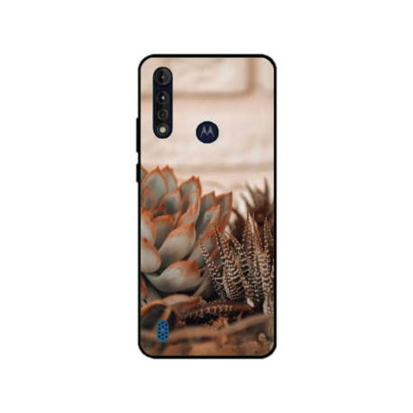 Husa personalizata tip carcasa HQPrint pentru Motorola Moto G8 Power Lite, model Flowers 21, multicolor, S1D1M0358