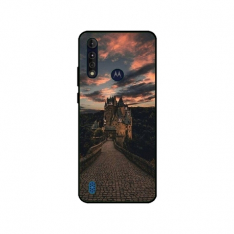 Husa personalizata tip carcasa HQPrint pentru Motorola Moto G8, model Nice View 14, multicolor, S1D1M0361
