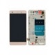 Inlocuire Display LCD + Rama HUAWEI P8 Lite (Auriu)