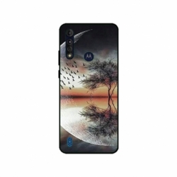 Husa personalizata tip carcasa HQPrint pentru Motorola Moto G8, model Time Flies 3, multicolor, S1D1M0366