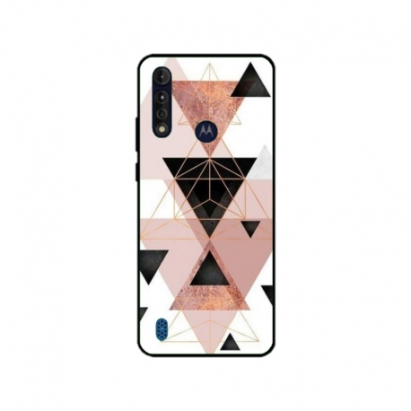 Husa personalizata tip carcasa HQPrint pentru Motorola Moto G8, model Abstract 5, multicolor, S1D1M0368