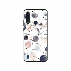 Husa personalizata tip carcasa HQPrint pentru Motorola Moto G8, model Abstract 6, multicolor, S1D1M0372