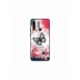 Husa personalizata tip carcasa HQPrint pentru Motorola Moto G8, model Butterfly 8, multicolor, S1D1M0380