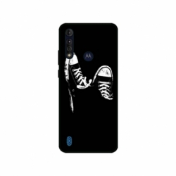 Husa personalizata tip carcasa HQPrint pentru Motorola Moto G8 Power Lite, model Sneakers, multicolor, S1D1M0381
