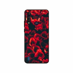 Husa personalizata tip carcasa HQPrint pentru Motorola Moto G8 Power Lite, model Flowers 24, multicolor, S1D1M0386