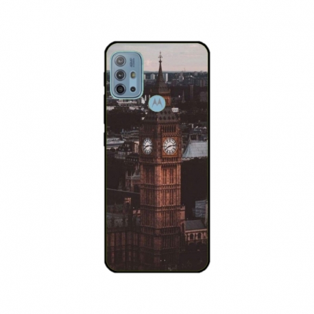Husa personalizata tip carcasa HQPrint pentru Motorola Moto G10 Power, model Big Ben 2, multicolor, S1D1M0014
