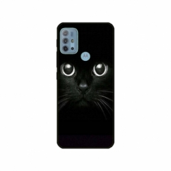 Husa personalizata tip carcasa HQPrint pentru Motorola Moto G10 Power, model Black Cat 1, multicolor, S1D1M0015