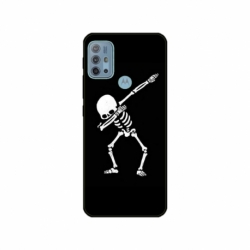 Husa personalizata tip carcasa HQPrint pentru Motorola Moto G10 Power, model Dab Skeleton, multicolor, S1D1M0034
