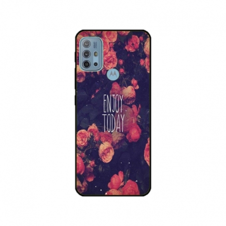 Husa personalizata tip carcasa HQPrint pentru Motorola Moto G10 Power, model Enjoy Today, multicolor, S1D1M0037