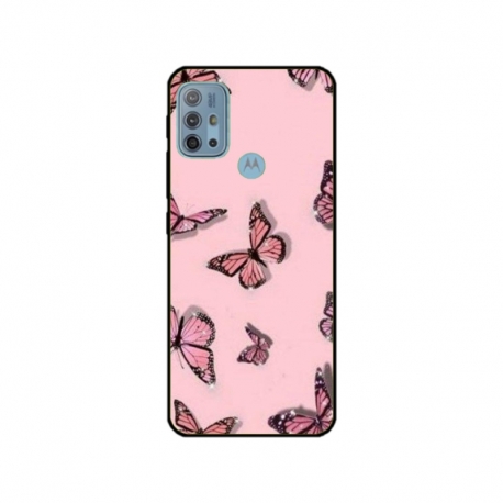 Husa personalizata tip carcasa HQPrint pentru Motorola Moto G10 Power, model Butterfly 7, multicolor, S1D1M0076