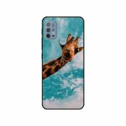 Husa personalizata tip carcasa HQPrint pentru Motorola Moto G10 Power, model Giraffe 2, multicolor, S1D1M0096