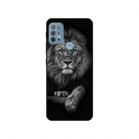 Husa personalizata tip carcasa HQPrint pentru Motorola Moto G10 Power, model Lion 2, multicolor, S1D1M0117