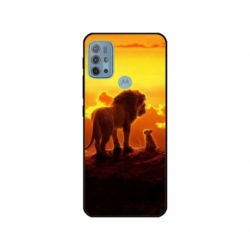 Husa personalizata tip carcasa HQPrint pentru Motorola Moto G10 Power, model Lion King 1, multicolor, S1D1M0119