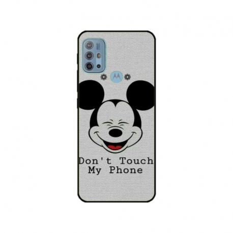 Husa personalizata tip carcasa HQPrint pentru Motorola Moto G10 Power, model Dont Touch my Phone 3, multicolor, S1D1M0123