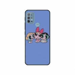 Husa personalizata tip carcasa HQPrint pentru Motorola Moto G10 Power, model Powerpuff Girls, multicolor, S1D1M0135
