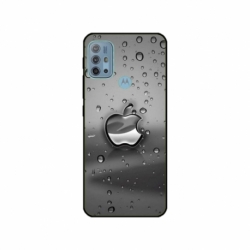 Husa personalizata tip carcasa HQPrint pentru Motorola Moto G10 Power, model Rainy Apple logo, multicolor, S1D1M0148